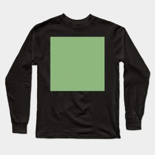 Green Cactus Geometric pattern Long Sleeve T-Shirt